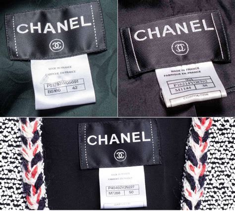 chanel clothing labels authenticate|vintage chanel labels.